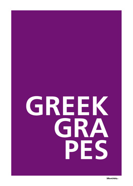 Greek Grapes – A Tongue Twisters