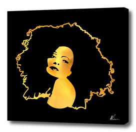 Diana Ross | Gold Series | Pop Art