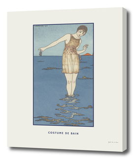 Costume de bain - Ocean, summer, boho, Art Deco print