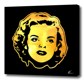 Judy Garland | Gold Series | Pop Art