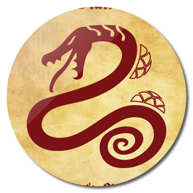 Diane Serpent's Sin of Envy tattoo symbol