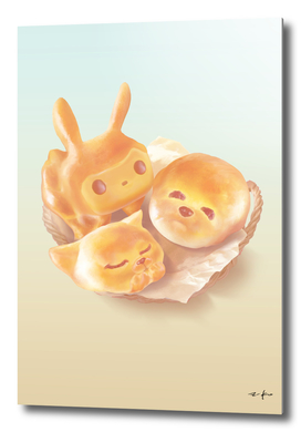 Adorable Animal Shaped Bread