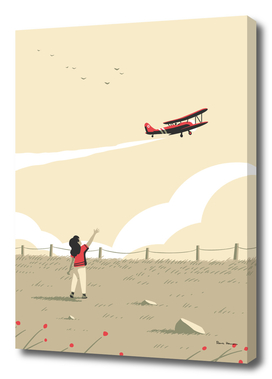 The red plane