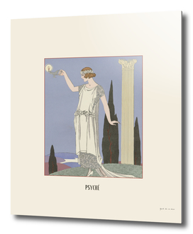 Psyché - Antiquity, Ancient Greece, godess, Art deco Vintage