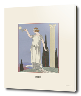 Psyché - Antiquity, Ancient Greece, godess, Art deco Vintage