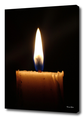 candle light burn