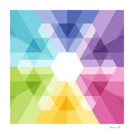 Fig. 021 Colorful Pastel Geometric Pattern