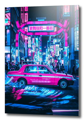 Tokyo Street Cyberpunk Car 2077