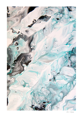 Abstract Marble Glam #2 #painting #wall #decor #art