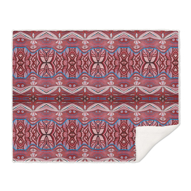 Jelly Fish Eyes Abstract Animal Red Pattern