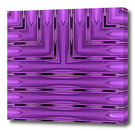 Art Deco Metallic Purple Stripes
