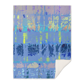 Tropical Trees in Abstract Cubist Blue