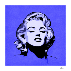 Marilyn Monroe | Blue | Pop Art