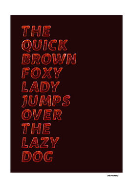 The quick brown foxy Lady - Trianglo