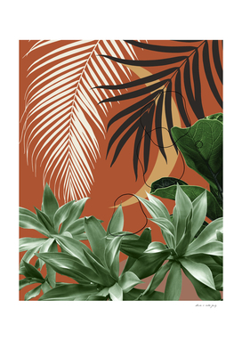 Minimal Moon Agave Palm Finesse #2 #tropical #decor #art