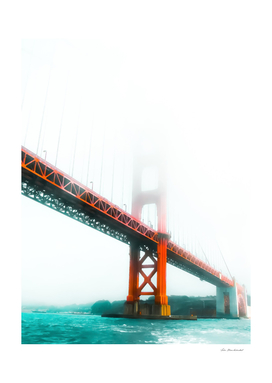 famous bridge at Golden Gate Bridge, San Francisco, USA