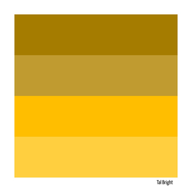 70s color palette - gold retro color scheme