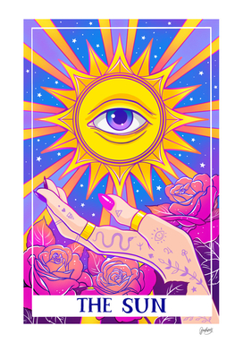 Tarot card The sun