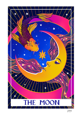 Tarot card The moon
