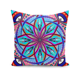 Mandala HD Sacred Pillow