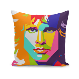 Jim Morrison Pop Art WPAP