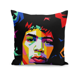 Jimi Hendrix Pop Art Wpap
