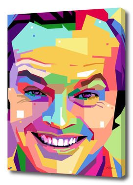 Jack Nicholson pop art wpap