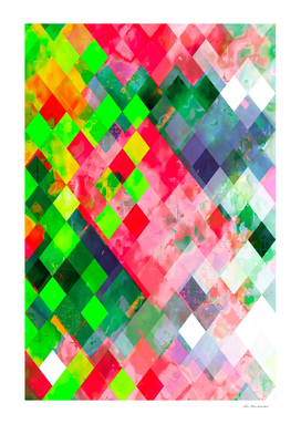 geometric square pixel pattern abstract art background