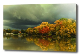 Autumn on Avon River, Stratford