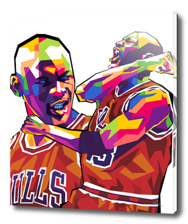 Michael Jordan Pop Art