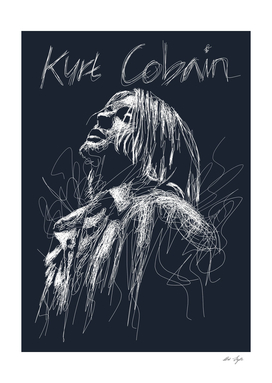 Kurt Cobain Scrible