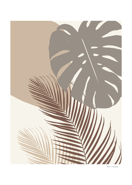Minimal Monstera Palm Finesse #11 #tropical #decor #art