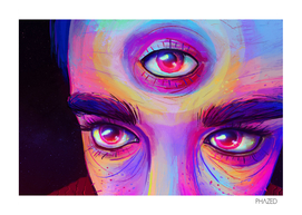 Psychedelic Self-Portrait 1