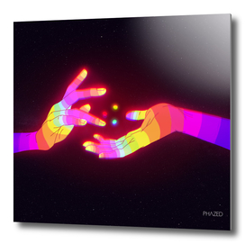 Psychedelic Energy Hands 1 (GIF)