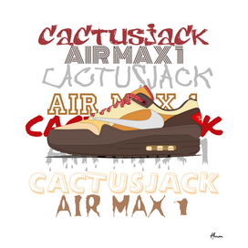 Air max 1 "Cactus Jack"