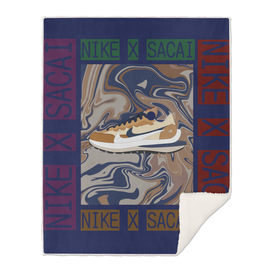 Nike X Sacai Vaporwaffle "Sesame"