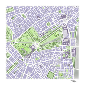 St James park map London