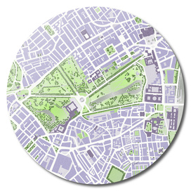 St James park map London