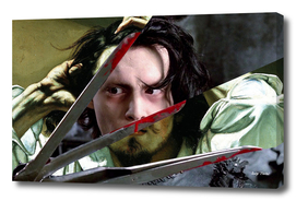 Courbet's The Desperate Man and Edward Scissorhands
