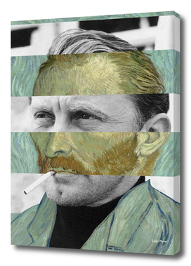 Van Gogh's Self Portrait and Kirk Douglas