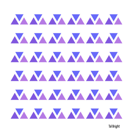 Triangles - geometric pattern - purple
