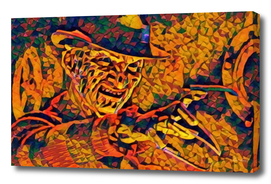 A Nightmare on Elm Street Freddy Krueger Angry Artist