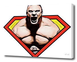 Brock Lesnar Super Hero Style Bodybuilder Mass Muscle