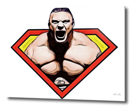 Brock Lesnar Super Hero Style Bodybuilder Mass Muscle