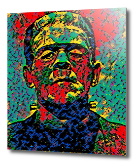 Frankenstein Resurrecting Artistic Illustration Dripp