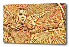 Hunger Games Katniss Artistic Illustration Matches St
