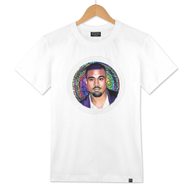 Kanye West Chic Art Effect Man Complete Circle