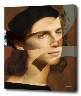 Raphael's Self Portrait and Timothee Chalamet
