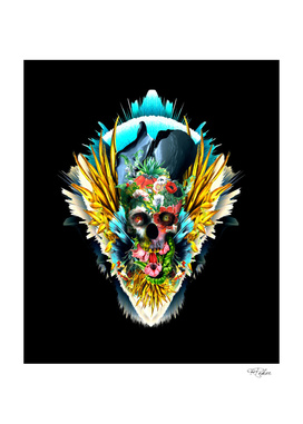 Floral Skull Vivid II
