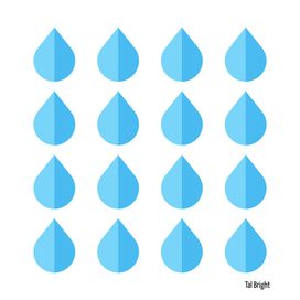 Droplet waterdrop minimal abstract pattern